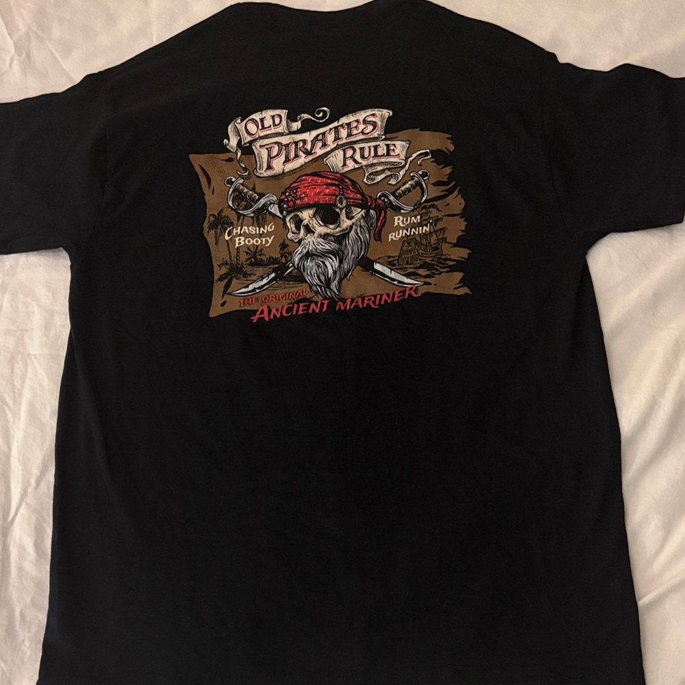 OLD GUYS RULE The Original Ancient Mariner BLACK SHIRT NWT - Large 🏴‍☠️ - Picture 5 of 9